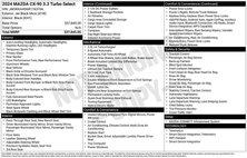 2024 Mazda CX-90 3.3 Turbo Select