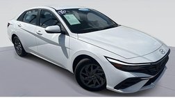 2025 Hyundai Elantra Hybrid Blue