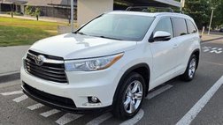 2014 Toyota Highlander Limited Platinum