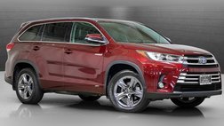 2017 Toyota Highlander Hybrid Limited Platinum