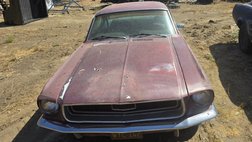 1968 Ford Mustang black plate