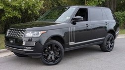 2015 Land Rover Range Rover Autobiography Black LWB