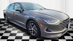 2021 Hyundai Sonata Hybrid Blue