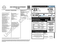 2025 Nissan Pathfinder SL
