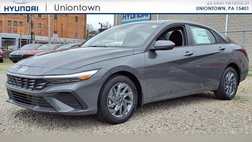 2025 Hyundai Elantra Hybrid Blue