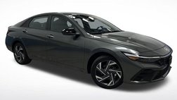 2025 Hyundai Elantra Hybrid Blue