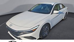 2025 Hyundai Elantra Hybrid Blue