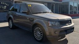2012 Land Rover Range Rover Sport HSE