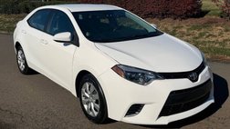 2015 Toyota Corolla LE