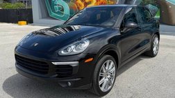 2018 Porsche Cayenne Platinum