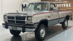 1991 Dodge RAM 250 LE 4X4 5.9L CUMMINS DIESEL 12-VALVE /78,000 MILES