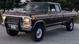 1978 Ford F-250 Ranger Explorer Custom Camper Supercab 4x4