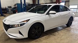 2021 Hyundai Elantra Hybrid Blue