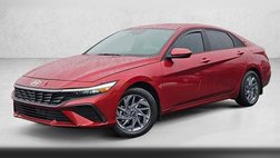 2024 Hyundai Elantra Hybrid Blue