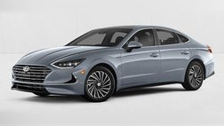 2021 Hyundai Sonata Hybrid Blue