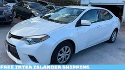 2016 Toyota Corolla LE Eco