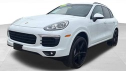 2017 Porsche Cayenne Platinum Edition