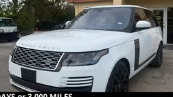 2018 Land Rover Range Rover HSE