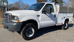 2004 Ford F-250 Superduty Regular Cab Utility Thin Body Work Truck