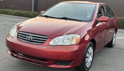 2003 Toyota Corolla CE