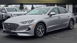 2021 Hyundai Sonata Hybrid Blue