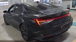 2023 Hyundai Elantra Hybrid Blue