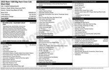 2022 Ram Ram Pickup 1500 Big Horn