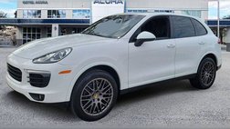 2018 Porsche Cayenne Platinum Edition