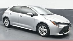 2020 Toyota Corolla Hatchback SE