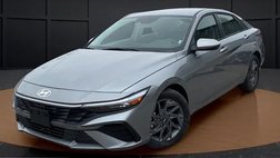 2025 Hyundai Elantra Hybrid Blue