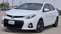 2016 Toyota Corolla S Plus