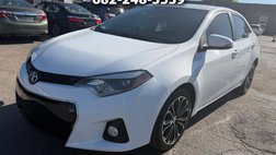 2016 Toyota Corolla S Plus