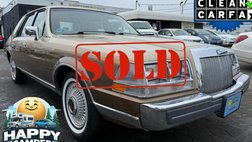 1986 Lincoln Continental 