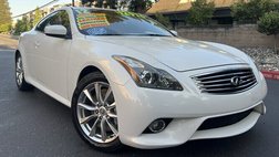 2012 Infiniti G37 Coupe Sport Coupe RWD