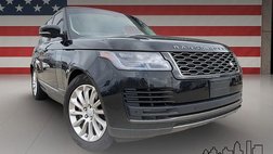 2019 Land Rover Range Rover HSE