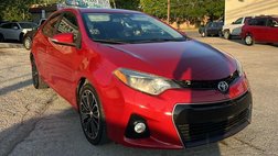 2016 Toyota Corolla S