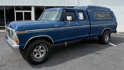 1979 Ford F-150 Super Cab 4x4 Dent Side Classic Pick Up