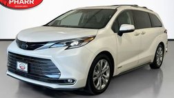 2021 Toyota Sienna Platinum 7-Passenger