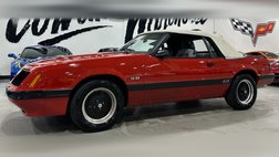 1986 Ford Mustang Convertible ARE Wheels, 5-Speed Two-Tone Seats 65k
