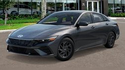 2026 Hyundai Elantra Hybrid Blue