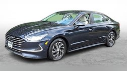 2021 Hyundai Sonata Hybrid Blue