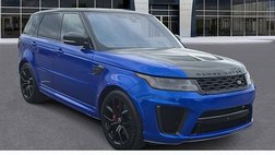 2018 Land Rover Range Rover Sport SVR