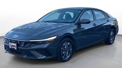 2025 Hyundai Elantra Hybrid Blue