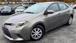 2015 Toyota Corolla LE Eco