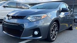 2014 Toyota Corolla S Plus