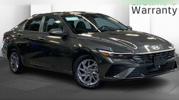 2025 Hyundai Elantra Hybrid Blue