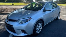 2016 Toyota Corolla LE