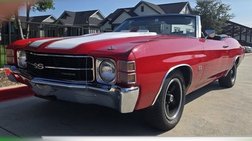 1971 Chevrolet SS Tribute 2dr Convertible Stock Number 9701964