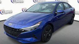 2022 Hyundai Elantra Hybrid Blue
