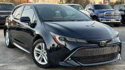 2019 Toyota Corolla Hatchback SE